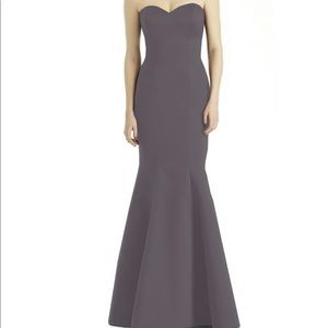 Black maxi bridesmaids dress. Bridals by Lori